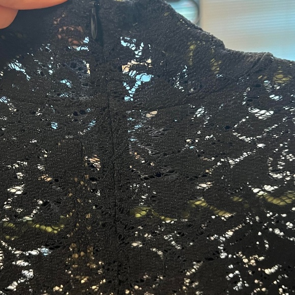 Enza Costa Lace Turtleneck - Picture 3 of 4